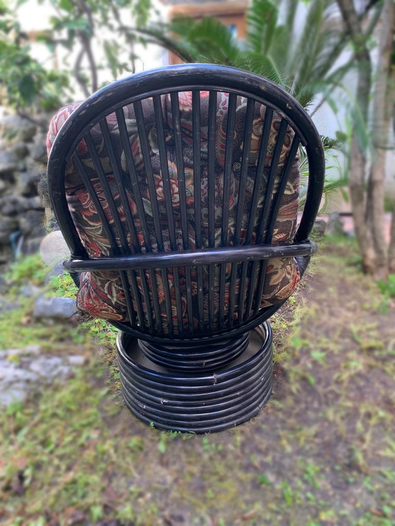 POLTRONE DA GIARDINO IN BAMBU'