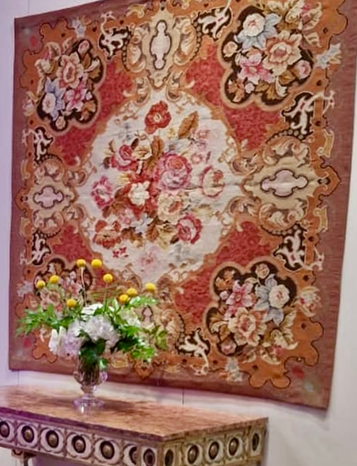 Aubusson Art Déco semi-quadrato, 1925–1960