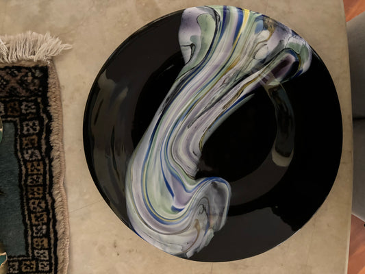 Piatto di design in Vetro di Murano