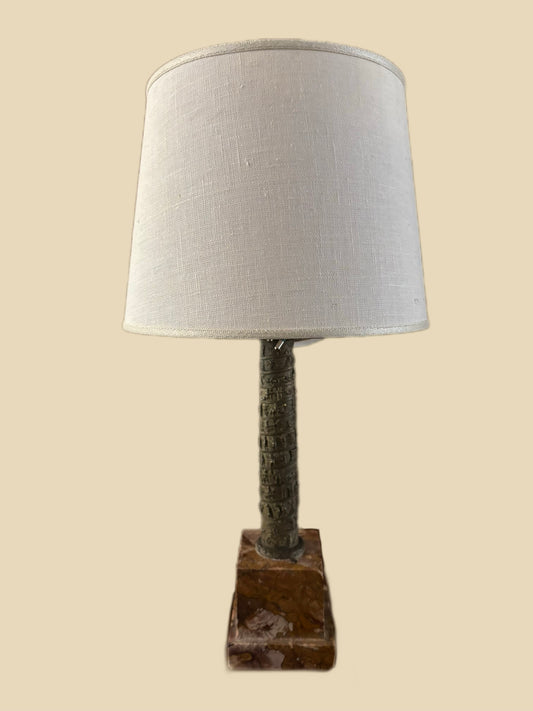 LAMPADA CON COLONNA ROMANA