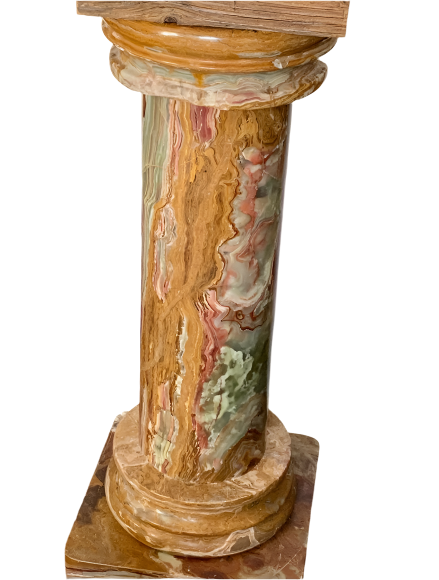 Colonna di onice prezioso 1800