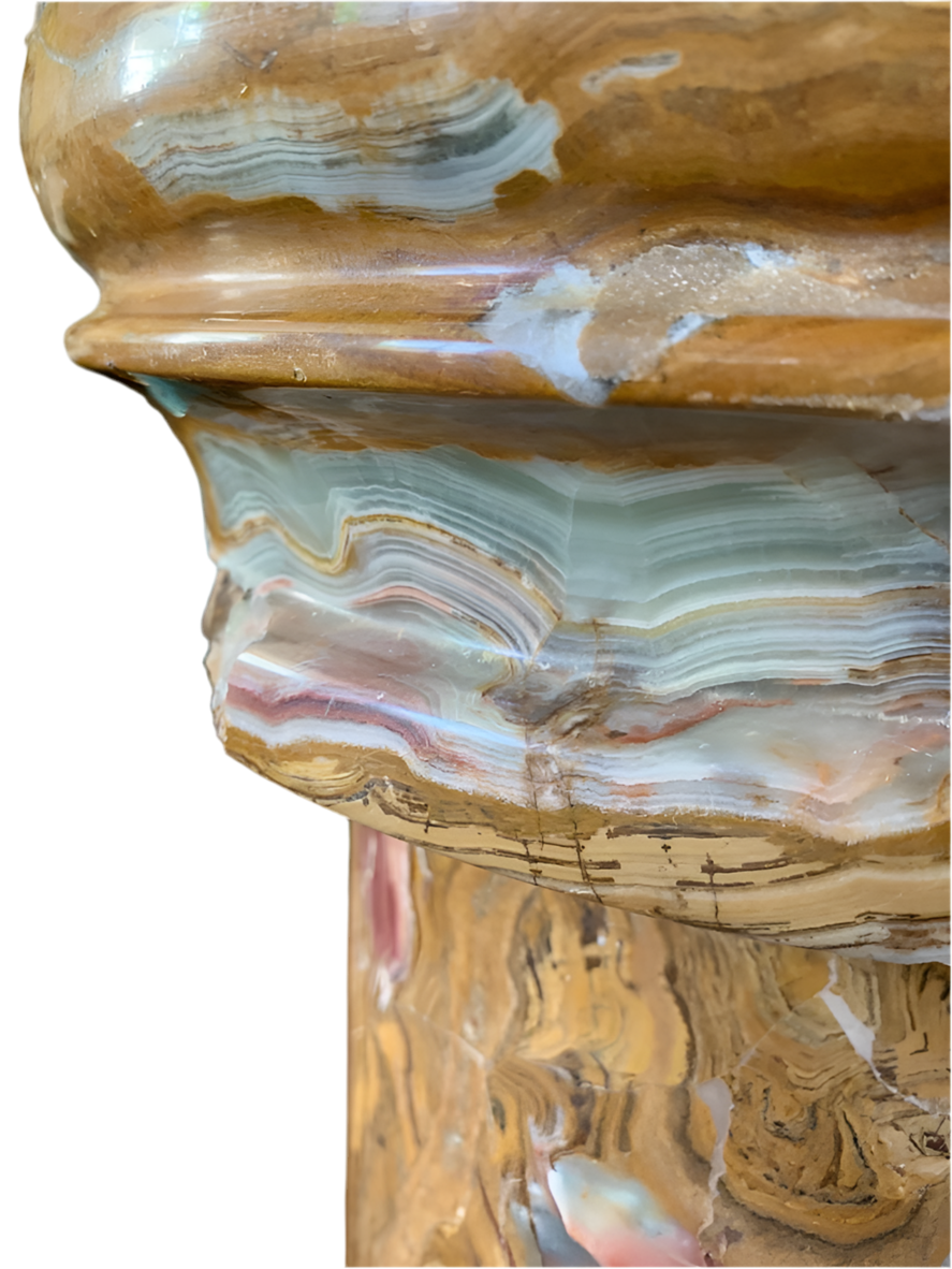 Colonna di onice prezioso 1800