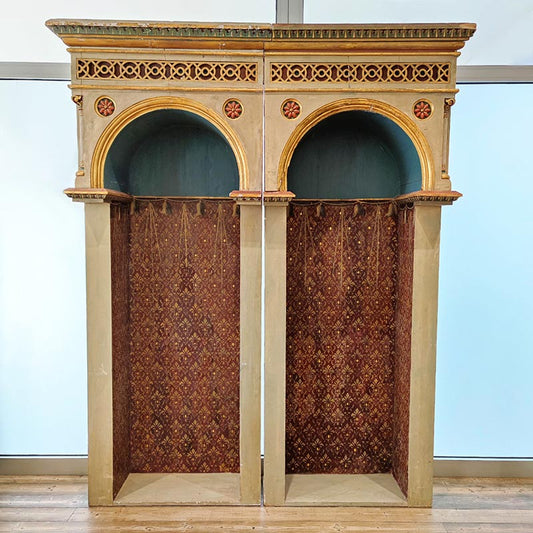 Nicchie dipinte e dorate