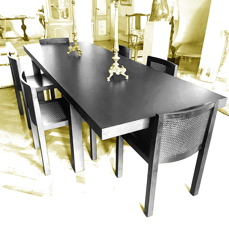Set tavolo di design e 6 sedie